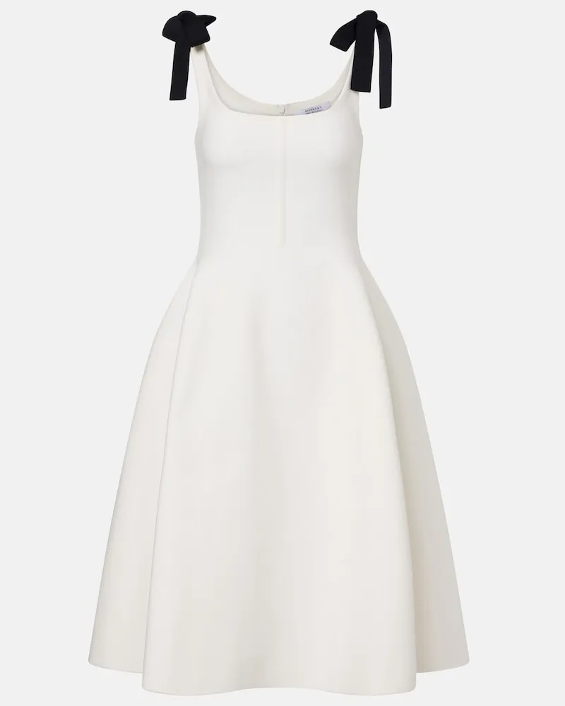 Givenchy Abito midi con fiocco Bianco