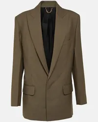 Victoria Beckham Blazer monopetto Verde