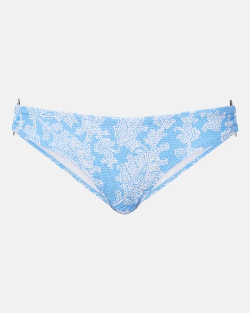Heidi Klein Bikini Playa Paraiso con stampa Blu
