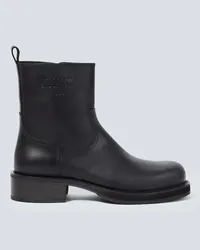 Acne Studios Stivaletti in pelle Nero