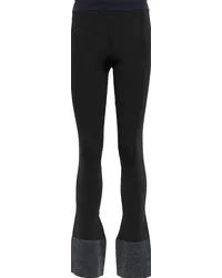 Jacquemus Pantaloni flared Maille Nero