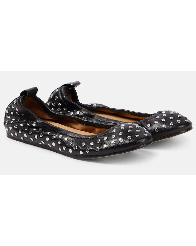 Isabel Marant Ballerine Belna in pelle Nero