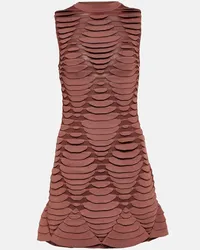 Alaïa Alaïa Miniabito in maglia Rosa