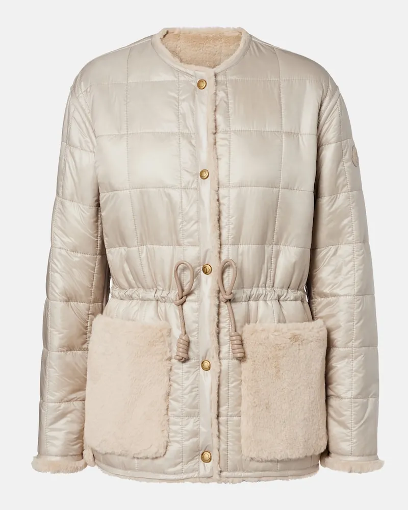 Moncler Piumino Tipule trapuntato Beige