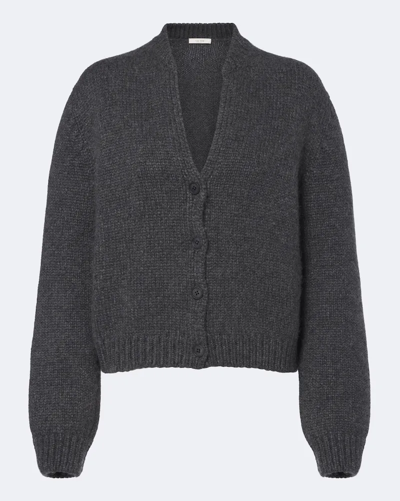 The Row Cardigan Poynta in cashmere Grigio
