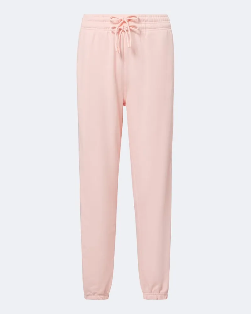adidas Pantaloni sportivi in jersey di cotone Rosa