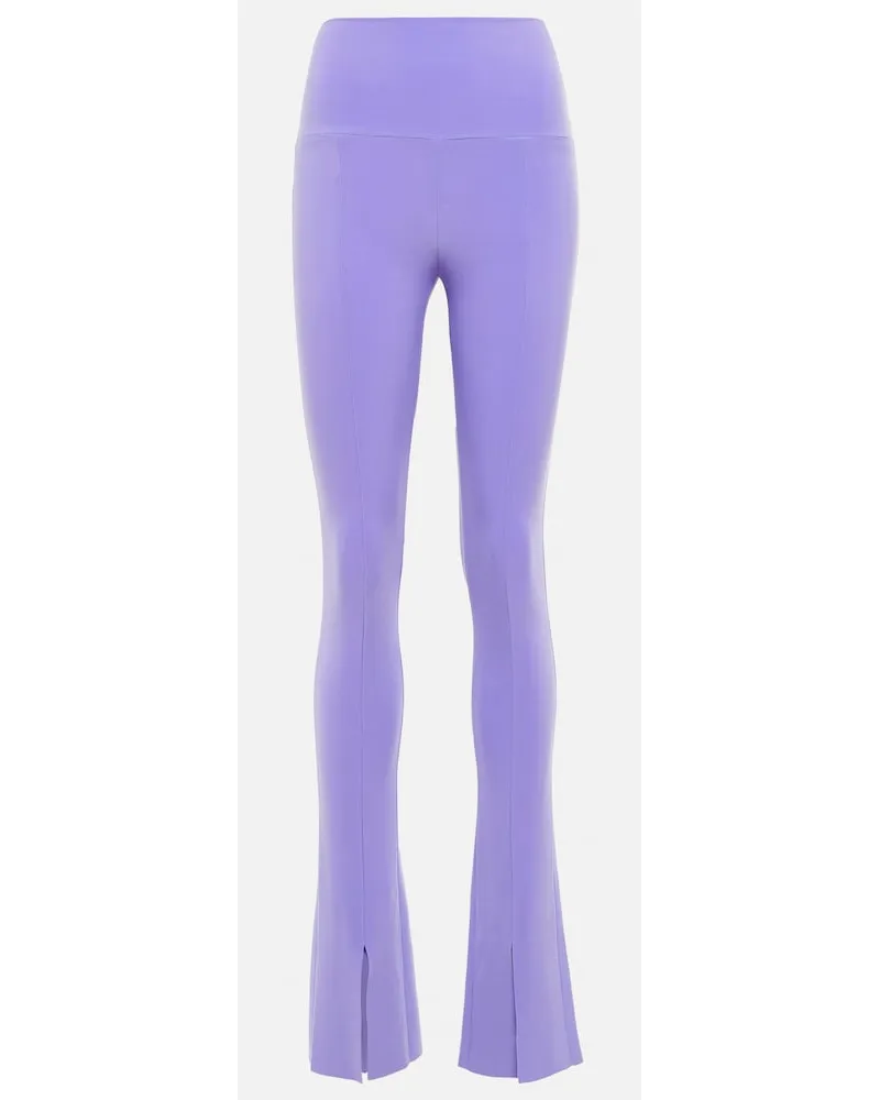 Norma Kamali Leggings Spat in jersey Viola