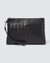 Bottega Veneta Bustina Prism in pelle Nero