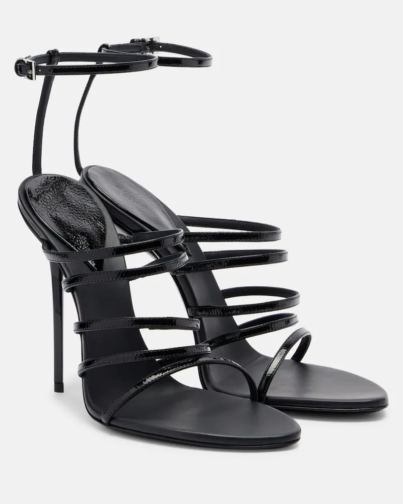 Alaïa AlaÃ¯a Sandali in pelle Nero
