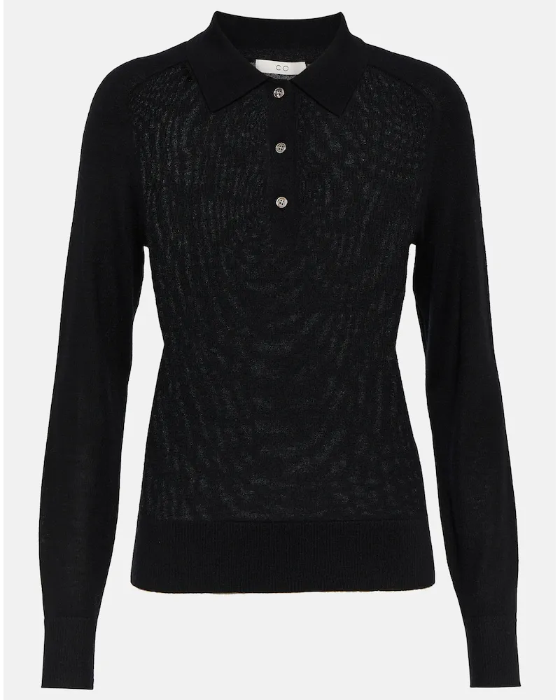 Co Polo in cashmere Bianco