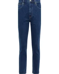 SLVRLAKE Jeans slim cropped Beatnik a vita alta Blu