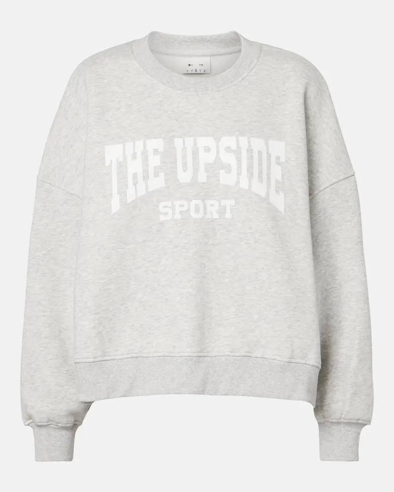 The Upside Felpa Paloma in jersey di cotone oversize Grigio