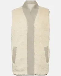 Varley Gilet Covey in shearling sintetico Marrone