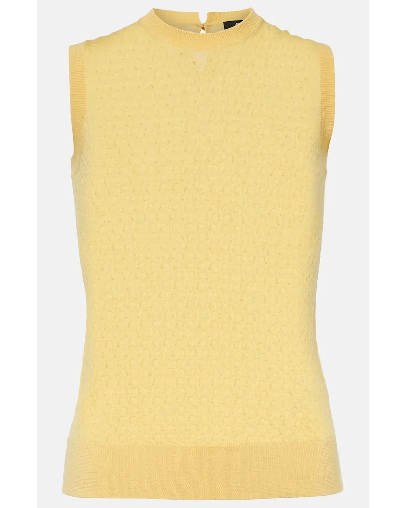 Etro Top in lana Giallo