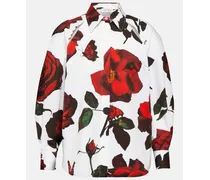 Camicia con stampa floreale