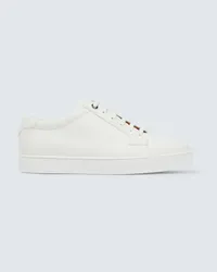 John Lobb Sneakers Molton in pelle Bianco