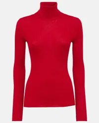 Gabriela Hearst Dolcevita Peppe in cashmere e seta Rosso