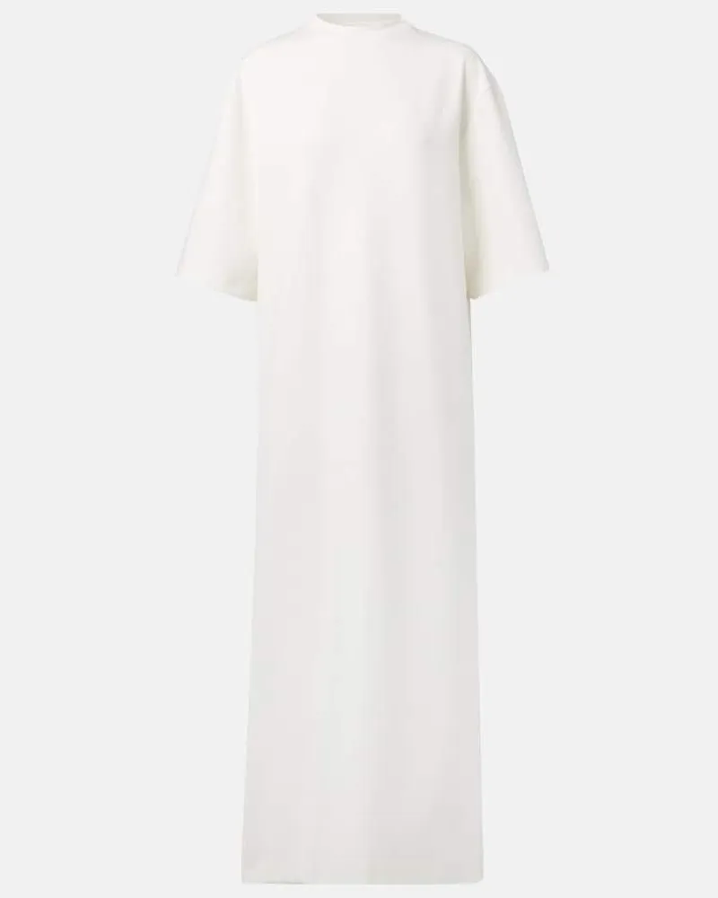 WARDROBE.NYC Abito T-shirt in misto cotone Bianco
