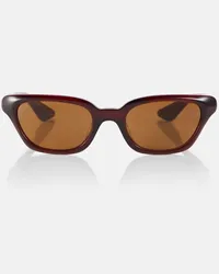 KHAITE x Oliver Peoples - Occhiali da sole cat-eye 1983C Marrone