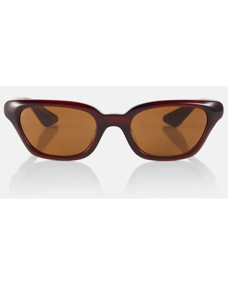 KHAITE x Oliver Peoples - Occhiali da sole cat-eye 1983C Marrone