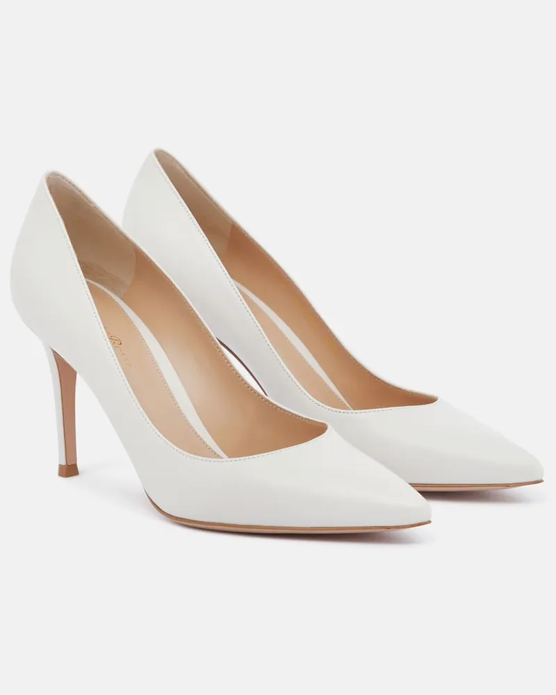 Gianvito Rossi Pumps Gianvito 85 in pelle Bianco