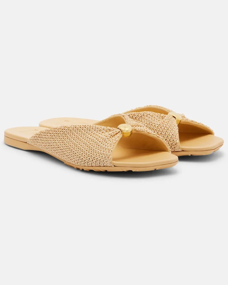 Loewe Paula's Ibiza â Slides Pebble Soft Beige