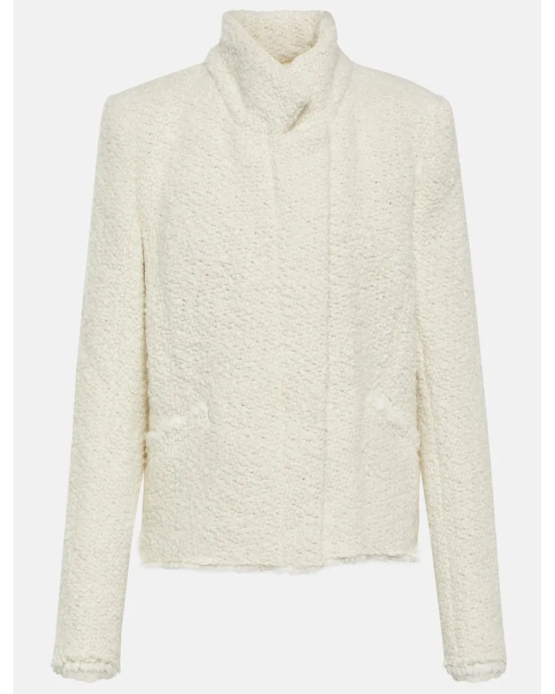 Isabel Marant Giacca Graziae in tweed Beige