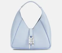 Givenchy Borsa a spalla G-Hobo Mini in pelle Blu