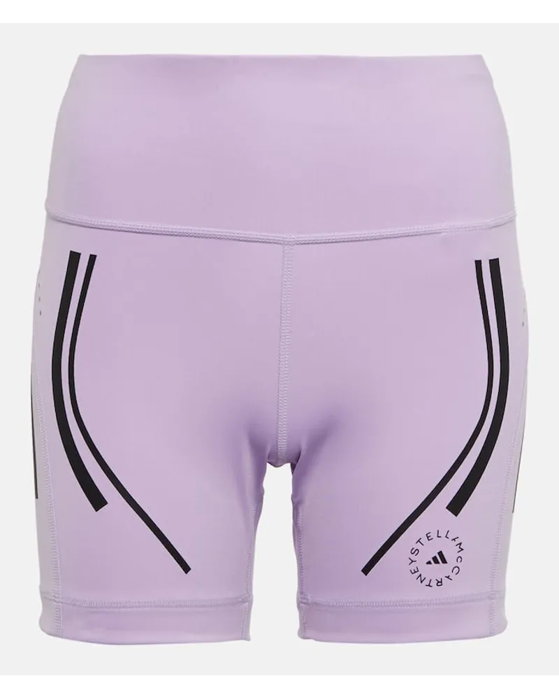 adidas Shorts TruePace a vita alta Viola