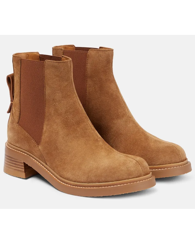 See by Chloé See By ChloÃ© Stivaletti Chelsea Bonni in suede Marrone