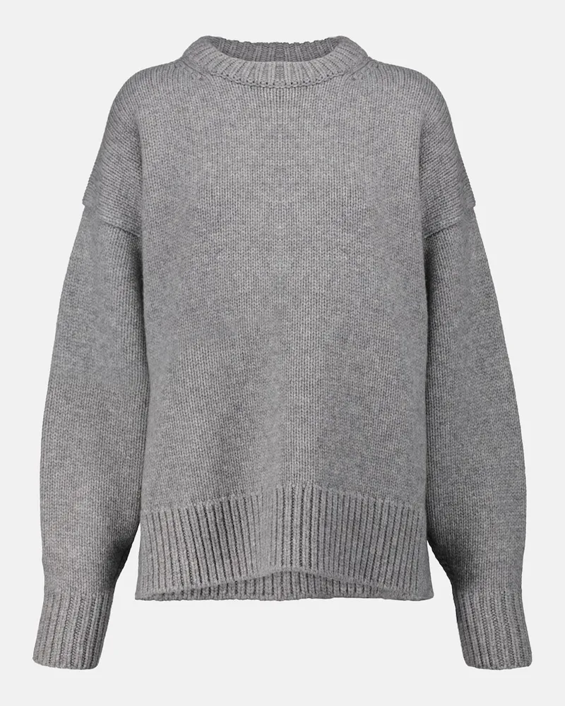 The Row Pullover Ophelie in lana e cashmere Grigio