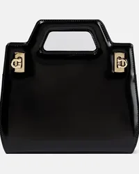 Ferragamo Borsa Wanda Mini in pelle Nero