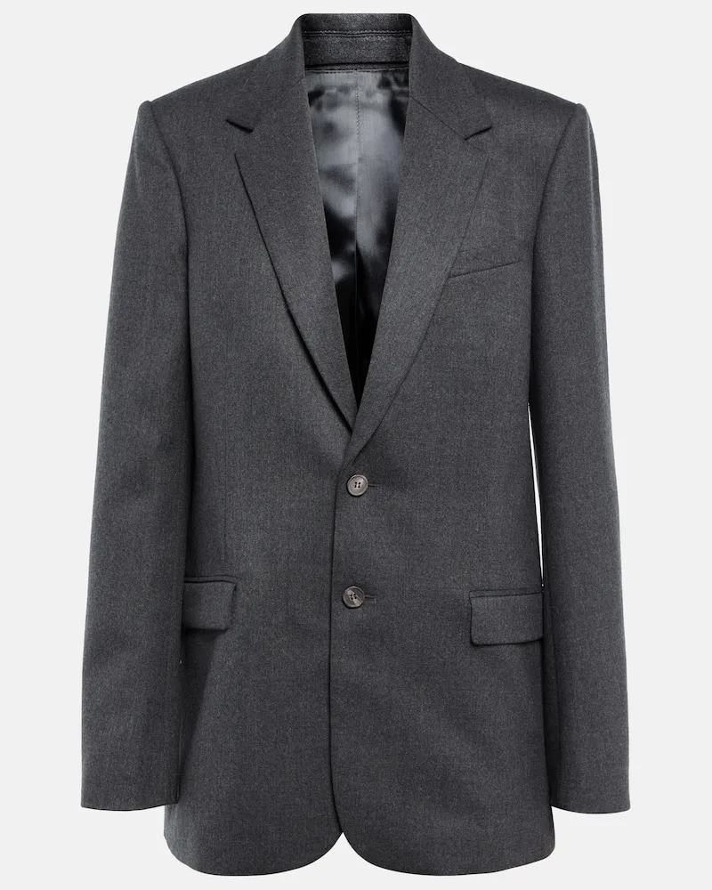 WARDROBE.NYC Blazer in lana Grigio