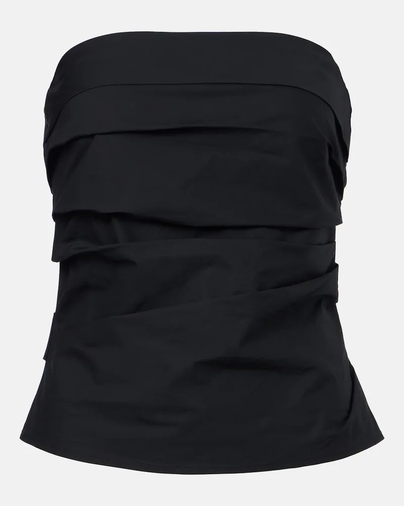 Proenza Schouler White Label â Top Maisy in misto cotone Nero