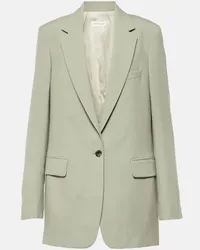 Dries van Noten Blazer in lana Grigio