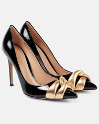 Gianvito Rossi Pumps 105 in vernice Nero