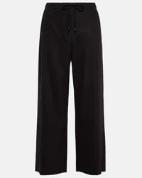 Max Mara Pantaloni Floria in lana vergine Nero