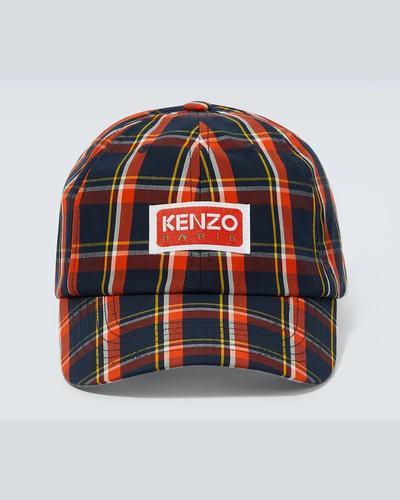 Kenzo Cappello da baseball in cotone con logo Multicolore