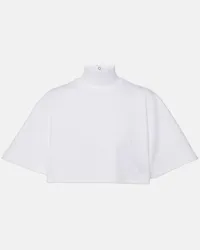 Alaïa Alaïa Top in cotone Bianco