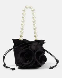 Magda Butrym Borsa Magda Small in raso Nero