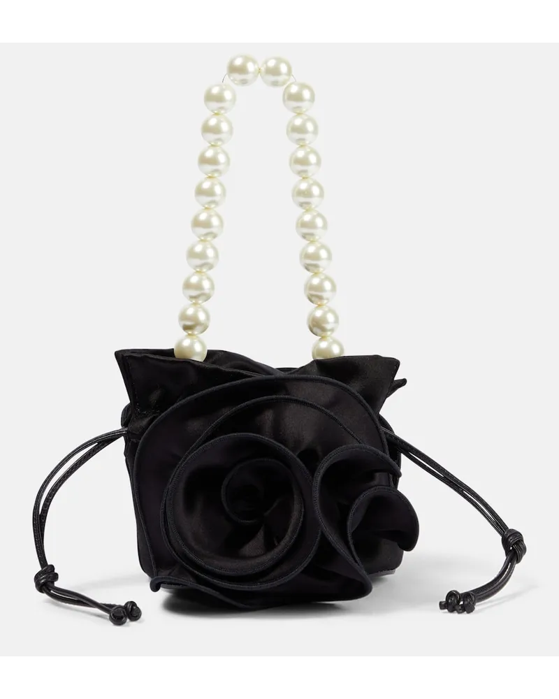 Magda Butrym Borsa Magda Small in raso Nero