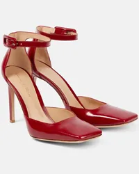 Gianvito Rossi Pumps Casey stile d’Orsay in pelle Rosso