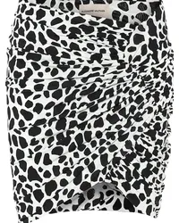 Alexandre Vauthier Minigonna a stampa animalier in jersey Multicolore