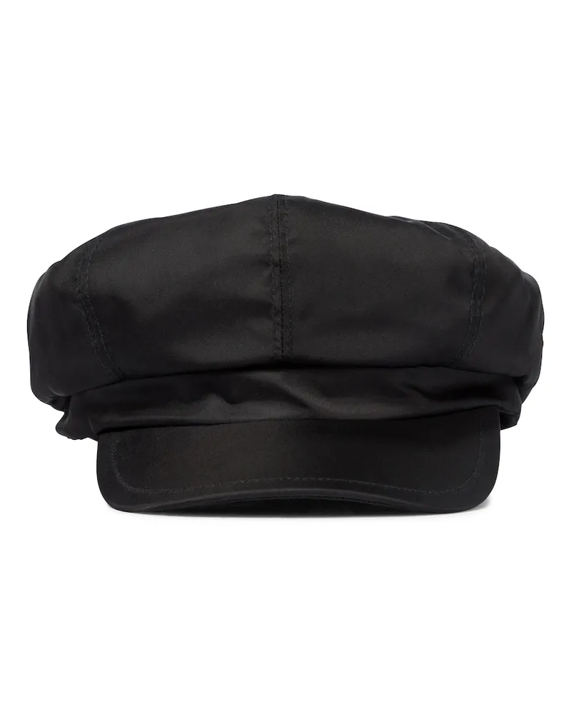 Prada Cappello in Re-Nylon Nero