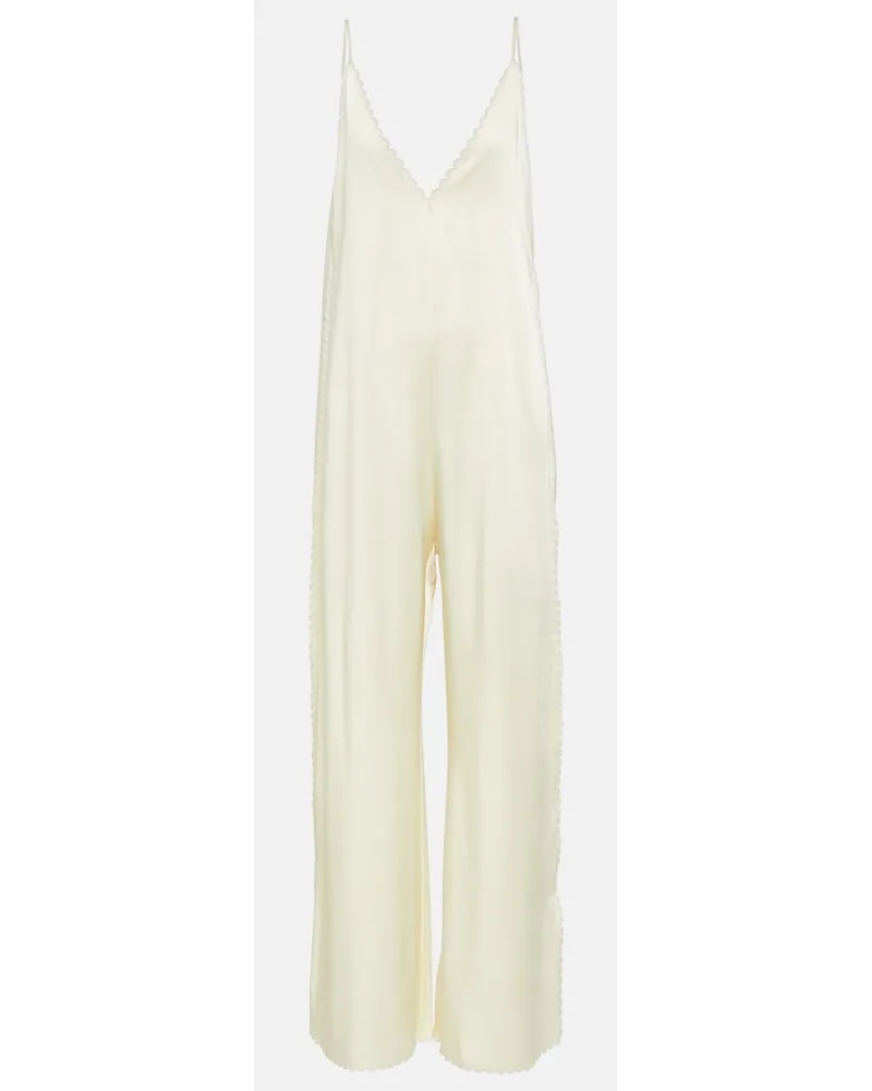 Jil Sander Jumpsuit in crÃªpe Neutro