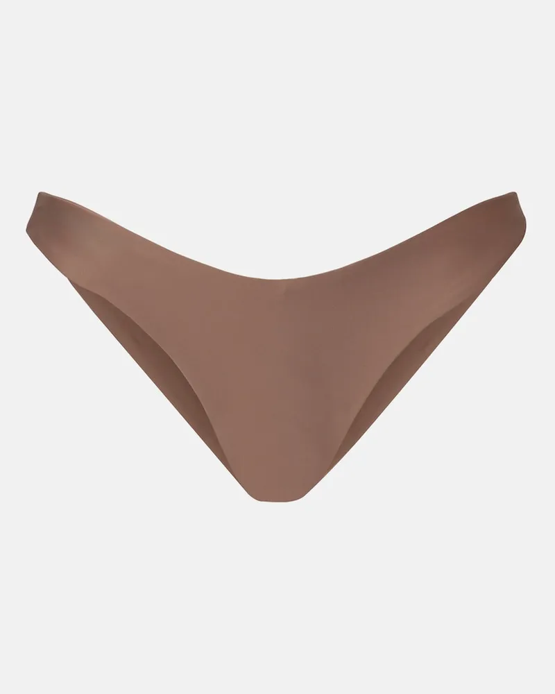 JADE SWIM Slip bikini Vera Marrone
