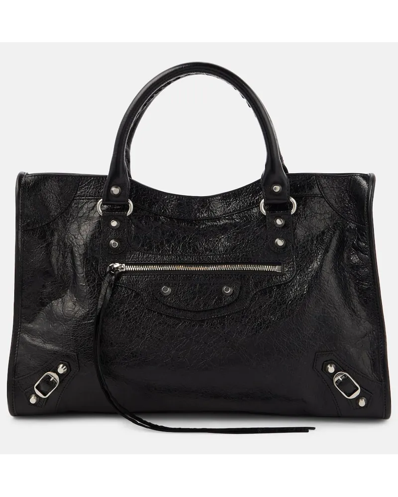 Balenciaga Borsa Le City Medium in pelle Nero