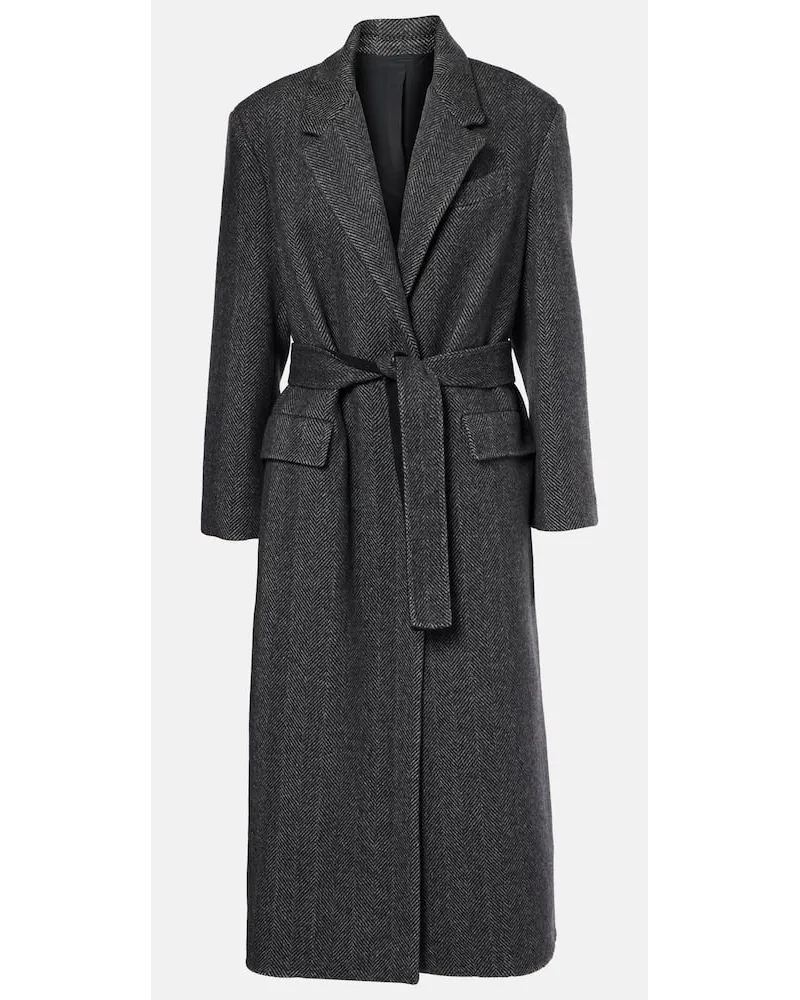 Brunello Cucinelli Soprabito in lana e cashmere Grigio