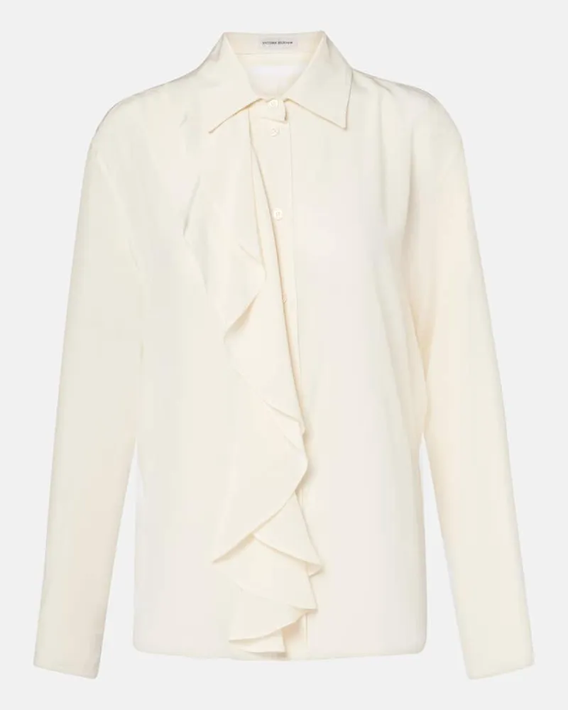 Victoria Beckham Blusa in seta Bianco