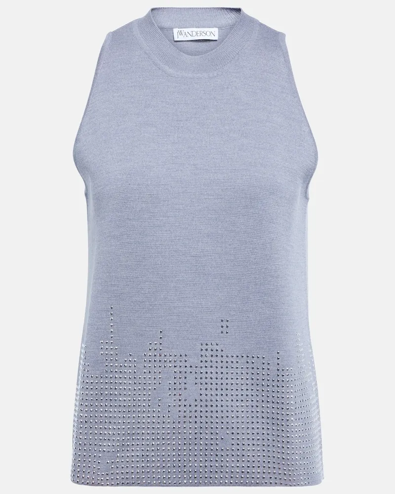 J.W.Anderson Top in lana Grigio